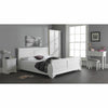 Oak White Painted Furniture Dressing Table with Stool Set