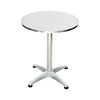 Aluminum Bar Table Round Table High Party Table Garden Dining Table heavy duty