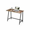 Small Industrial Style Computer Desk Space Saving Writing Table Workstation Unit