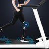 Electric Treadmill Running Machine Motorised Walking Foldable Treadmill Inclined