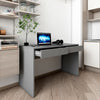 Computer Desk Desktop Laptop PC Table Workstation Drawers Home Office White/Grey