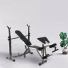 Adjustable Sit Up Weight Bench Barbell Dip Station Lifting Chest Press Home Gym