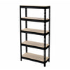 5 TIER HEAVY DUTY BOLTLESS METAL SHELVING SHELVES STORAGE SHELF GARAGE HOME