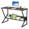 100cm PC Computer Desk Writing Study Table Office Home Workstation Wooden Metal