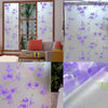 White Frosted Window Film Frost Etched Glass Sticky Back Plastic 45cm x 2m UK