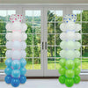 2x Heavy Duty Balloon Arch Column Floor Stand Base Frame Kit Wedding Party Decor