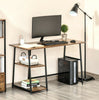 Industrial Computer Desk Office Laptop Pc Workstation Writing Study Table Modern