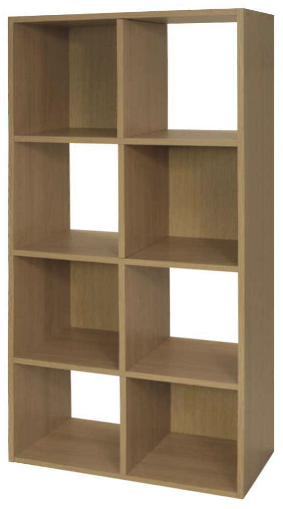 Storage Cube Display Bookcase 4 Shelves Tier Shelving Unit Book Shelf 