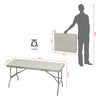 Folding Camping Table Alu Portable Party Picnic BBQ arden Fishing Outdoor Patio