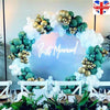 132pcs Baby Shower Balloon Garland Arch Kit 12Ft Retro Latex Air Balloons UK