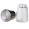 2 Pcs Manual Salt And Pepper Mill Spice Grinder Hand Shaker Set Stainless Steel