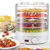 5 Tray 350W Electric Food Dehydrator Veg Preserver Machine Fruit Meat Beef Dryer