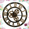 Industrial Gear Wall Clock Decorative Retro MDL Wall Clock Age Style Art DecoMFS