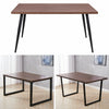 Industrial Wood & Metal Dining Table Tolix Chairs Bistro Bar Kitchen Dining Room