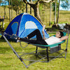 Portable Folding Hammock Outdoor Garden Swing Chair Seat W/ Stand-Folds Camping