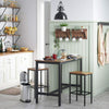 Industrial Dining Table Vintage Retro Furniture Rustic Metal Kitchen Breakfast