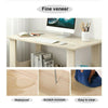 PC Computer Desk Writing Study Table Office Home Workstation Wooden with Shelf