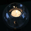 6-36x Clear Glass Ball Fillable Bauble Hanging/Table LED Candle Tea Light Holder