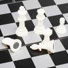 Large Chess Wooden Set Folding Chessboard Magnetic Pieces Wood Board