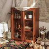 Vintage Wall Mounted Cupboard Wooden Storage Cabinet Rustic Display Shelf Unit