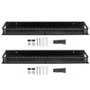 2 x Metal Wall Organizer Shelf Kitchen Rack Spice Bathroom Caddy Storage Holder