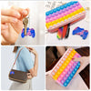 Popping Fidget Sensory Bubble Pencil Case Toys Stress Relief & Gamepad Keychain
