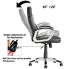 Adjustable Executive Racing Gaming Computer Office Chair Swivel Recliner Leather