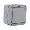 1 Gang Waterproof IP66 Outdoor Garden Weatherproof Single Light Switch uk