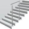 Stainless Steel Handrail Safety Rail Garden 60-240cm Stairs Steps Bolt Down Grab