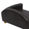 PU Leather Pet Dog Cat Sofa Couch Bed Chair Elevated Lounger + Removable Cushion