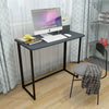 Folding Study Office Desk Table Computer Desk Wooden Laptop Office Workstation