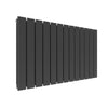 Anthracite Designer Radiator Vertical Horizontal Flat Panel Oval Column Rads