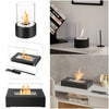 Bio Ethanol Fireplace Portable Camping Tabletop Fire Burner Bowl Pot In &Outdoor