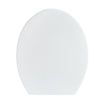 O Shaped Design WC Toilet Seat Soft Close Top Fix Quick Release Hinge Easy Clean