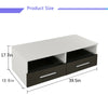 Modern TV Unit Cabinet Stand High Gloss Doors with RGB LED Lights Drawers