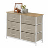5|6|8 Draws Fabric Chest of Drawer Bedroom Furniture Hallway Storage Metal Frame