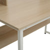 Large Computer PC Desk Dressing Table with Shelves Bookshelf Study Work Station