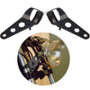 2pcs Motorcycle Headlight Bracket Fork Mount Bracket For Cafe Racer Rack UK