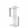 Aquilegia Modern Wall Mounted Floating Bookshelf, Stylish Wood Wall Decor