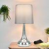 Pair of Bedside Touch Table Lamp Dimmer Lounge Light Teardrop Modern Home Lamps