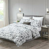 Patterned Duvet Cover + Pillowcase Printed Quilt Bedding Set Single Double King