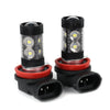 2pc H11 H8 Super White Bright SMD LED Sidelight Fog Daytime Light Bulbs DRL Lamp