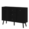 Modern 47" Sideboard Buffet Storage Cabinet Console Table 2 Doors 3 Drawers Home