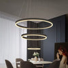 LED Pendant Light Ring Adjustable Lamp Ceiling Lights Decor Lighting Variable