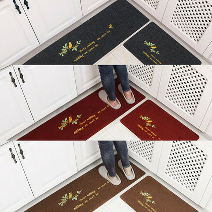 Kitchen Printed Door Mat Floor Carpet Runner Area Rug Washable Hallway Runner UK