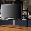 Fully Adjustable Single Arm Monitor Mount Desk Stand Bracket with Clamp M&W
