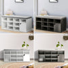 Hallway Shoe Bench Shoe Storage Rack Boots Cabinet Seat Cushion Corridor Stool