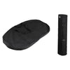 Trade Show Display Silver Portable Podium Impact Table Counter Stand Oval Bean