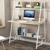 Home Office Computer Desk with Shelves Desktop PC Table Study Workstation Corner