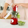 Multi-Manual Slicer Food Fruit Vegetables Fruit Cutter Rotary Grater 3 Blade